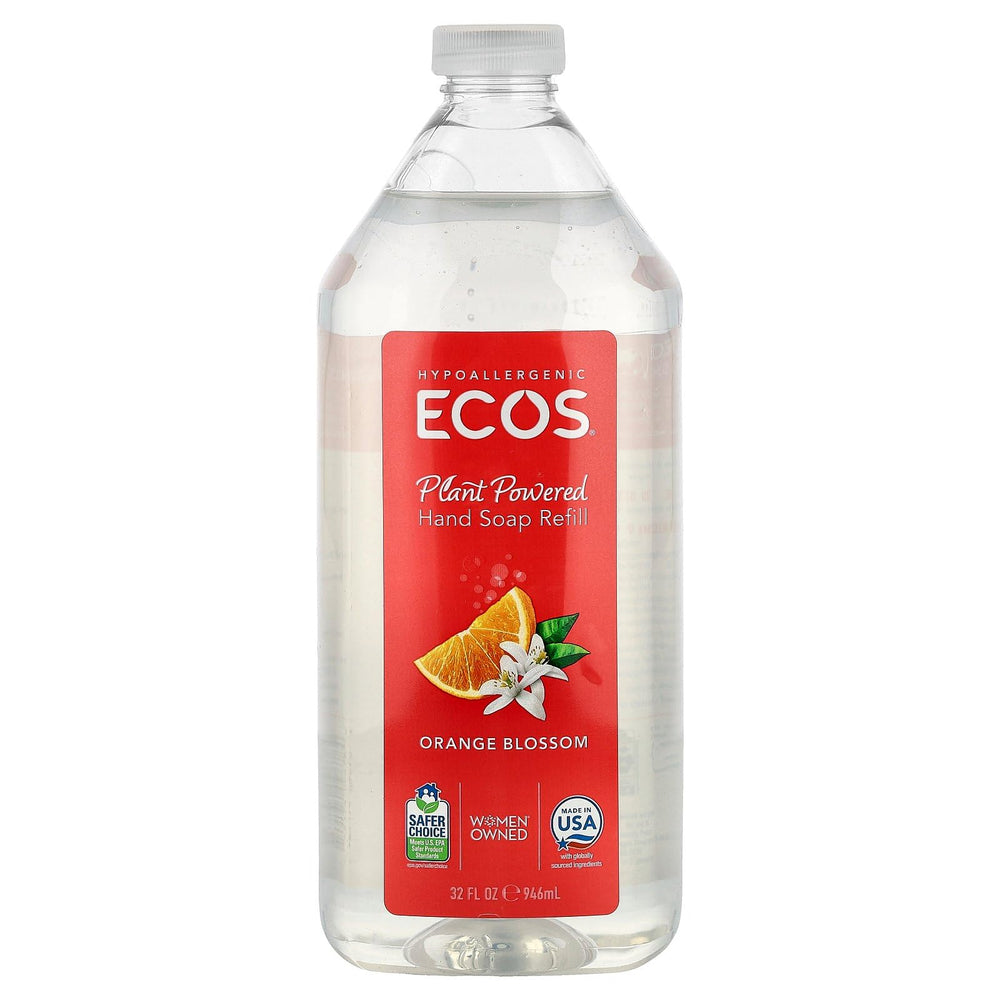 Earth Friendly Products ECOS front label showing product branding and benefits