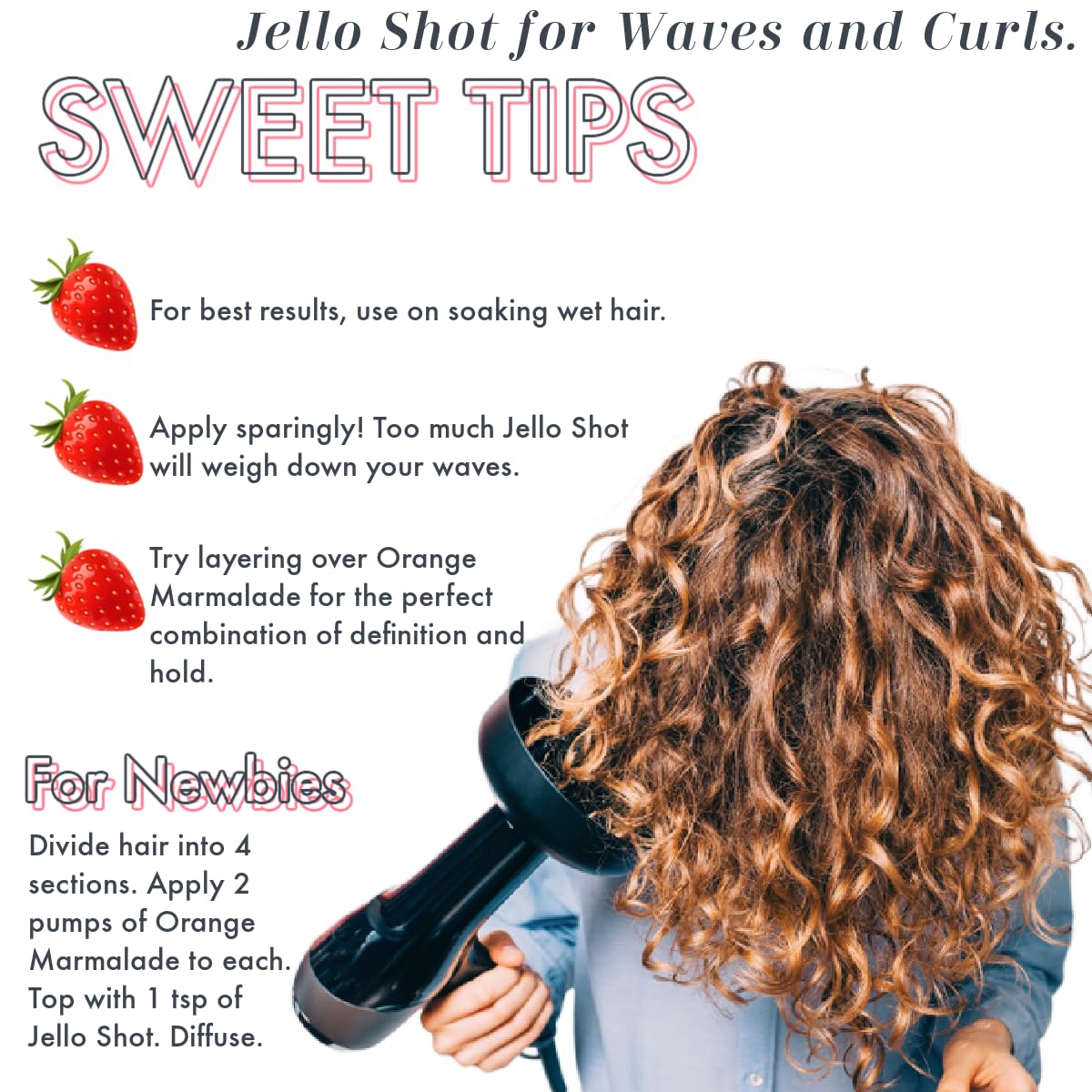 Ecoslay Jello Shot gel texture on fingers showing smooth application benefit