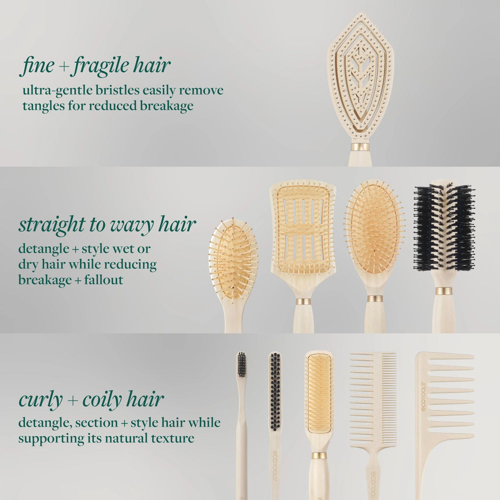 EcoTools packaging and label emphasizing renewable, eco-friendly materials