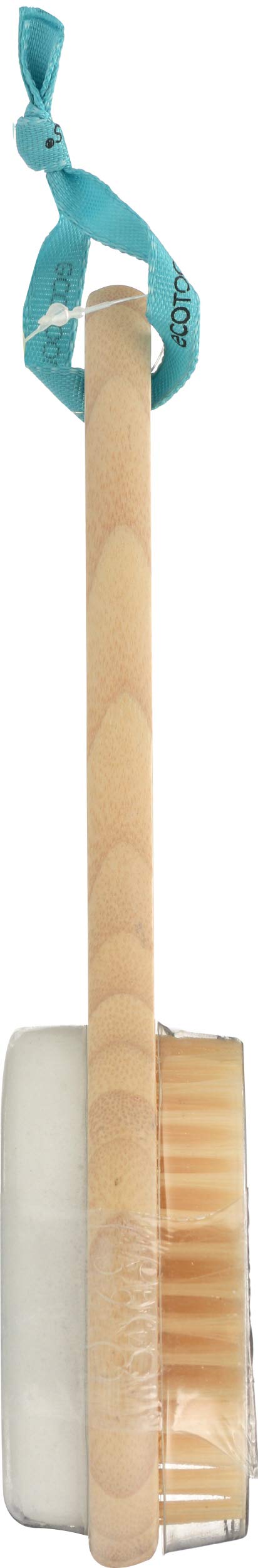EcoTools foot brush in shower setting demonstrating convenient everyday use