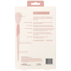 EcoTools brushes with setting spray mist to intensify pigment and shimmer