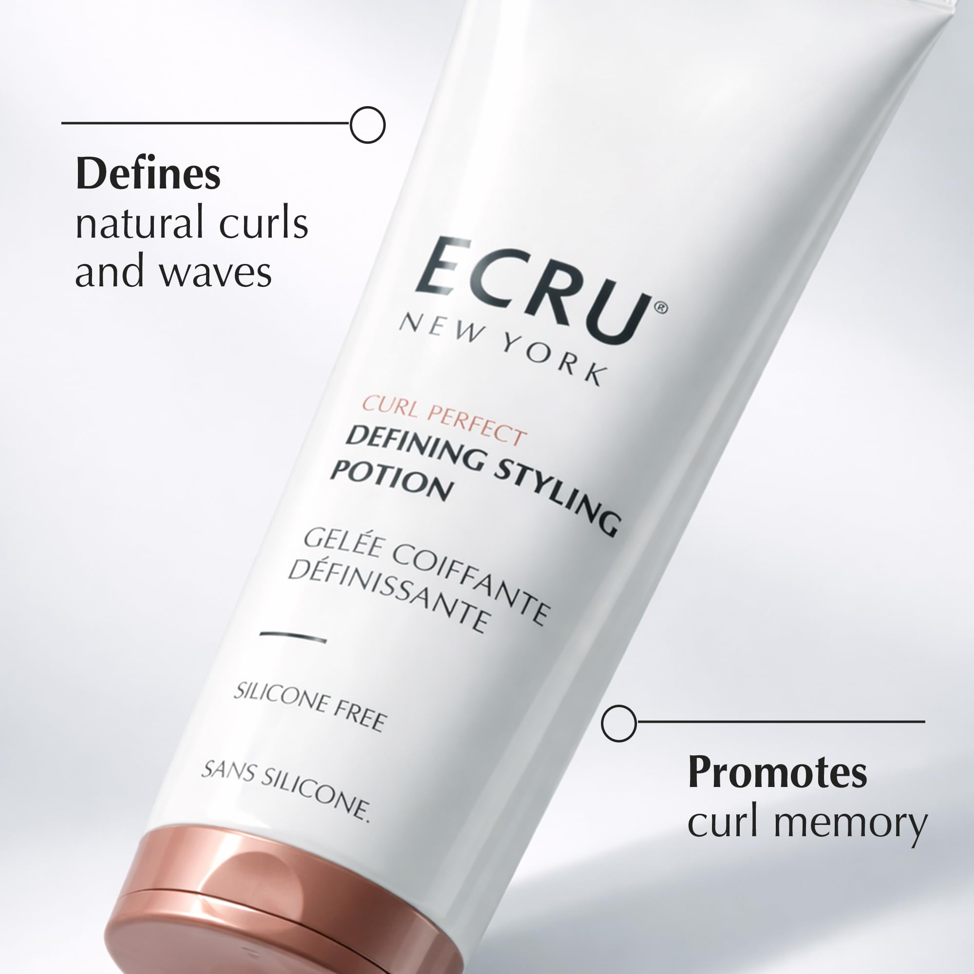 Ecru New York used with diffuser creating voluminous defined curls