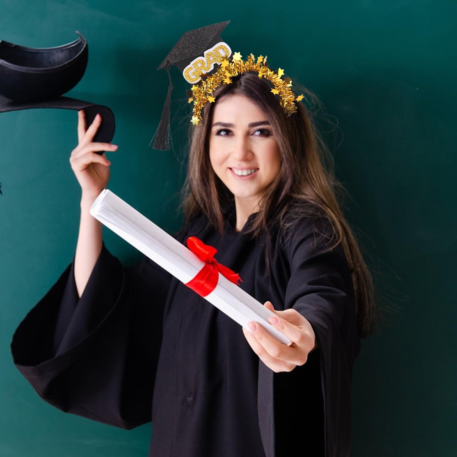Ecuupas headband in party scene serving as fun photo prop