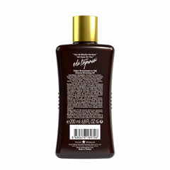 Eda Taşpınar bottle on beach towel conveying Mediterranean glow and lifestyle