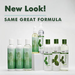 EDEN BodyWorks next to common items illustrating 4 oz size and portability