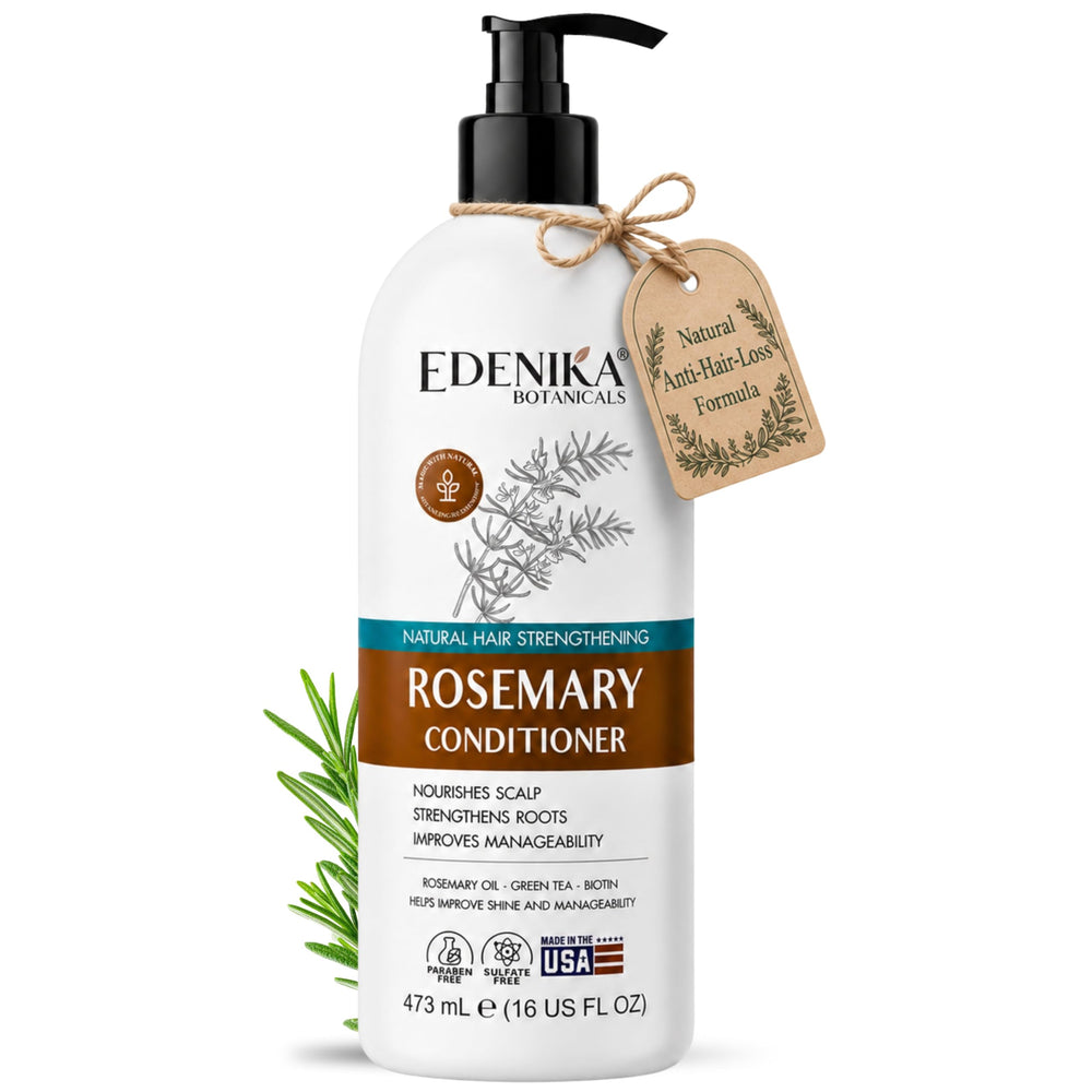 Edenika Botanicals front bottle shot showing clean packaging and product benefit
