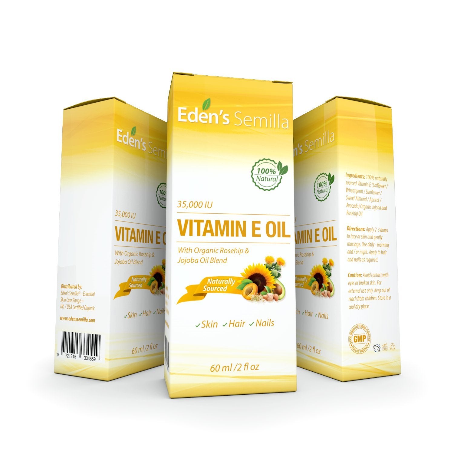 Eden's Semilla dropper dispensing oil for precise, no-waste application