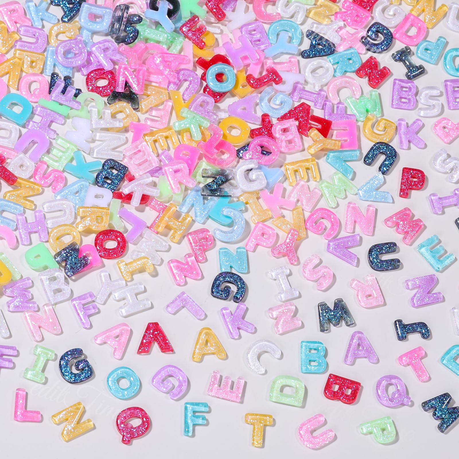 editTime tray of sorted letters for quick selection and organized crafting