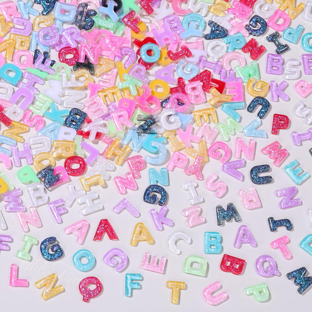 editTime tray of sorted letters for quick selection and organized crafting