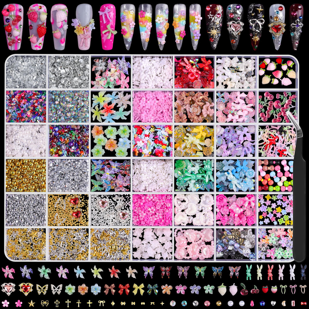 editTime open case showing organized 42 compartments and large variety