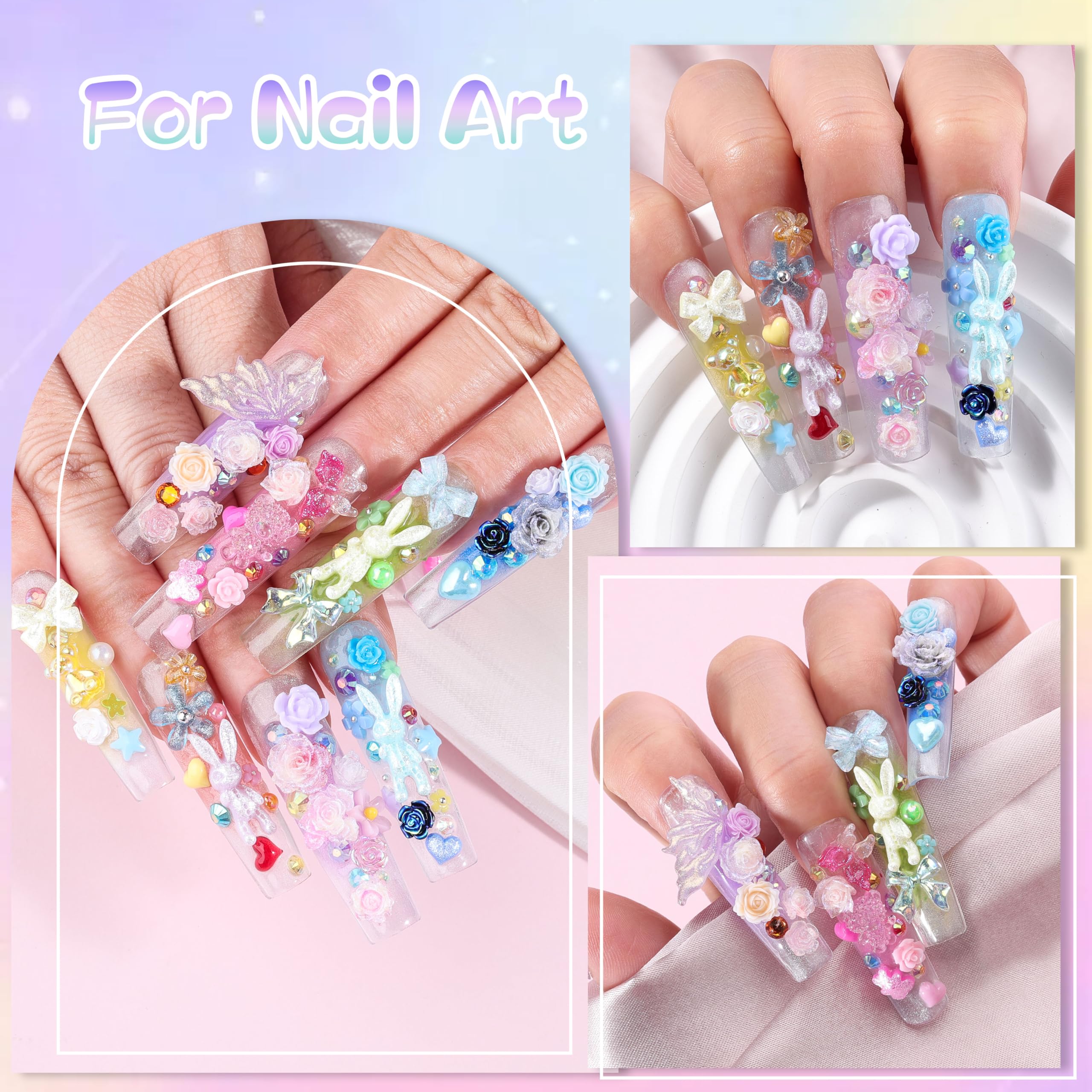 editTime charms decorating a phone case for versatile crafting