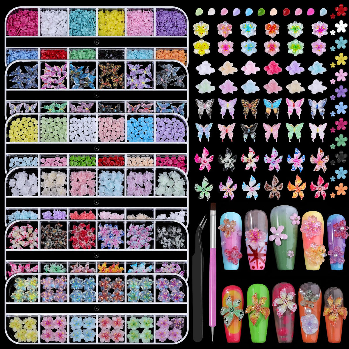 editTime front packaging showing six boxes and pickup tool for easy selection