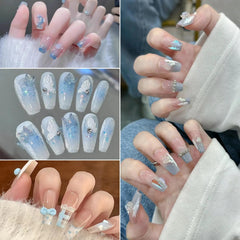 editTime beach manicure lifestyle shot showing seasonal, wearable style