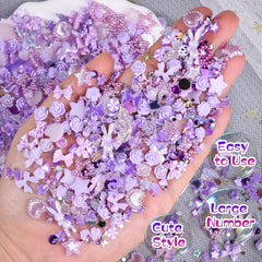 editTime macro of metal gems and rhinestones for added shine