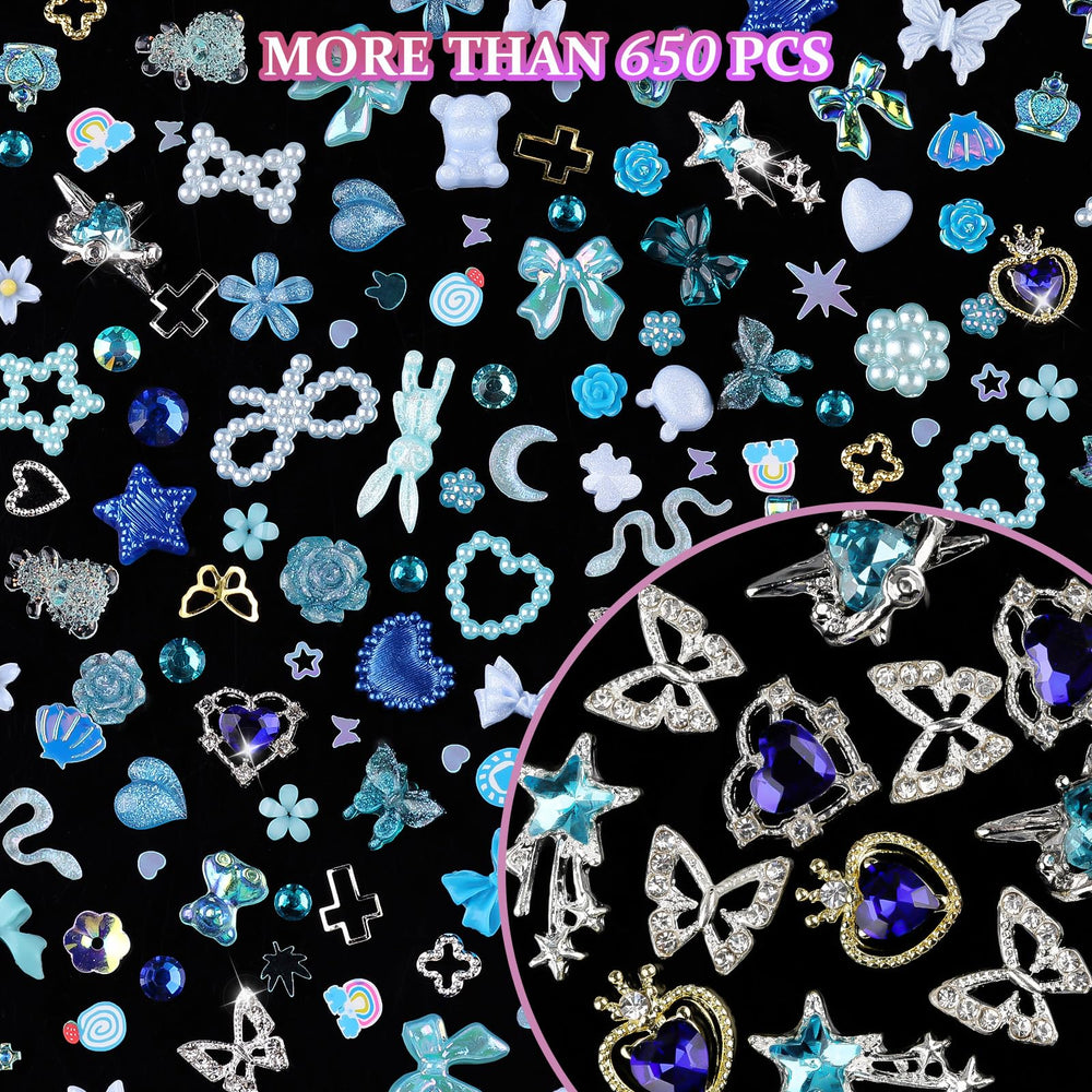 editTime mixed charms layout showing variety and color options