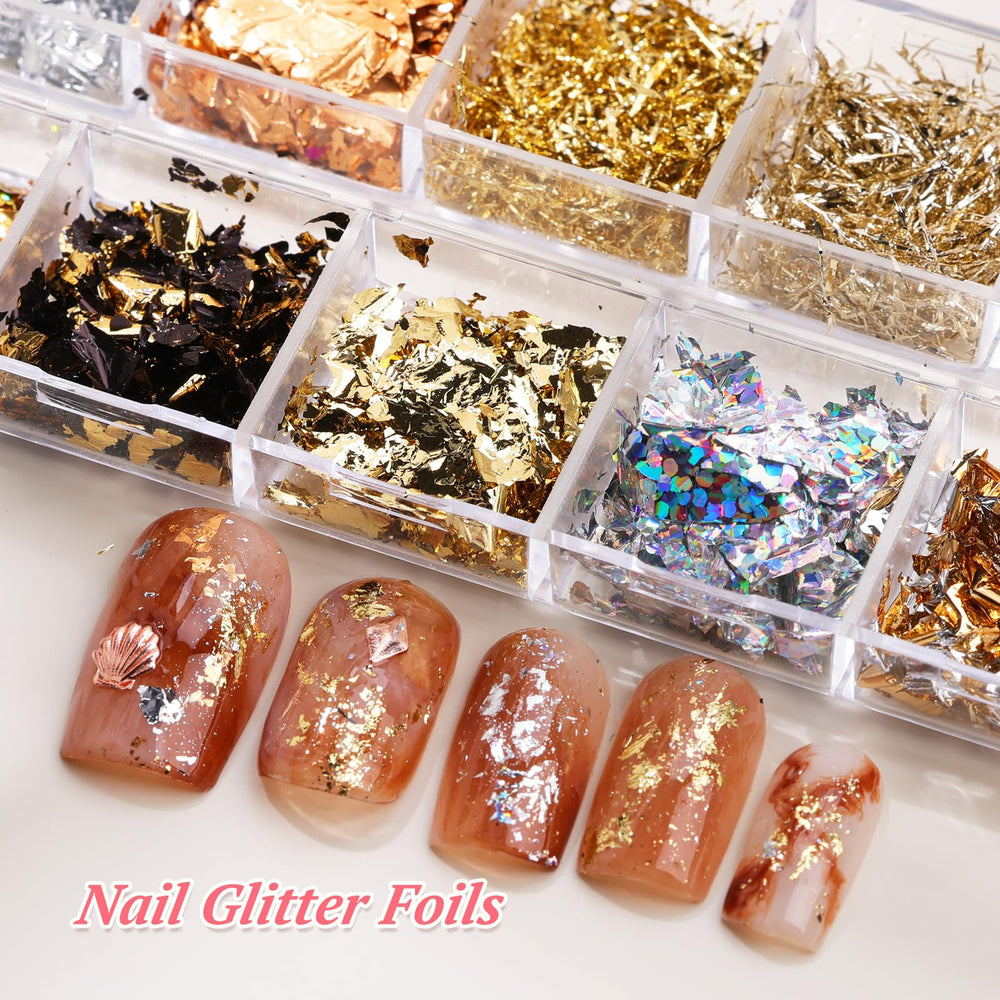 editTime nail application in progress demonstrating precise placement and quicker DIY manicures
