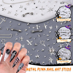 editTime flatback pearls and caviar beads clustered for dimensional nail art