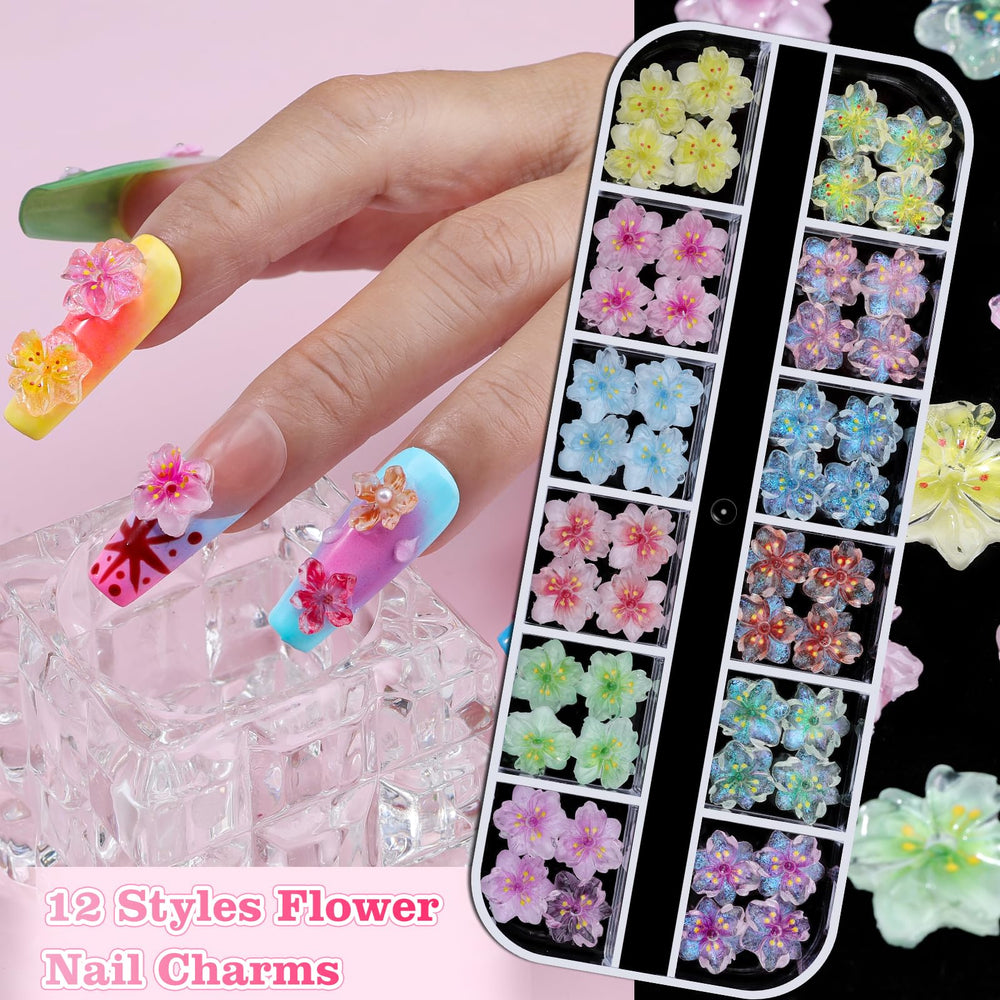 editTime pickup tool holding a flower charm for precise, easy placement