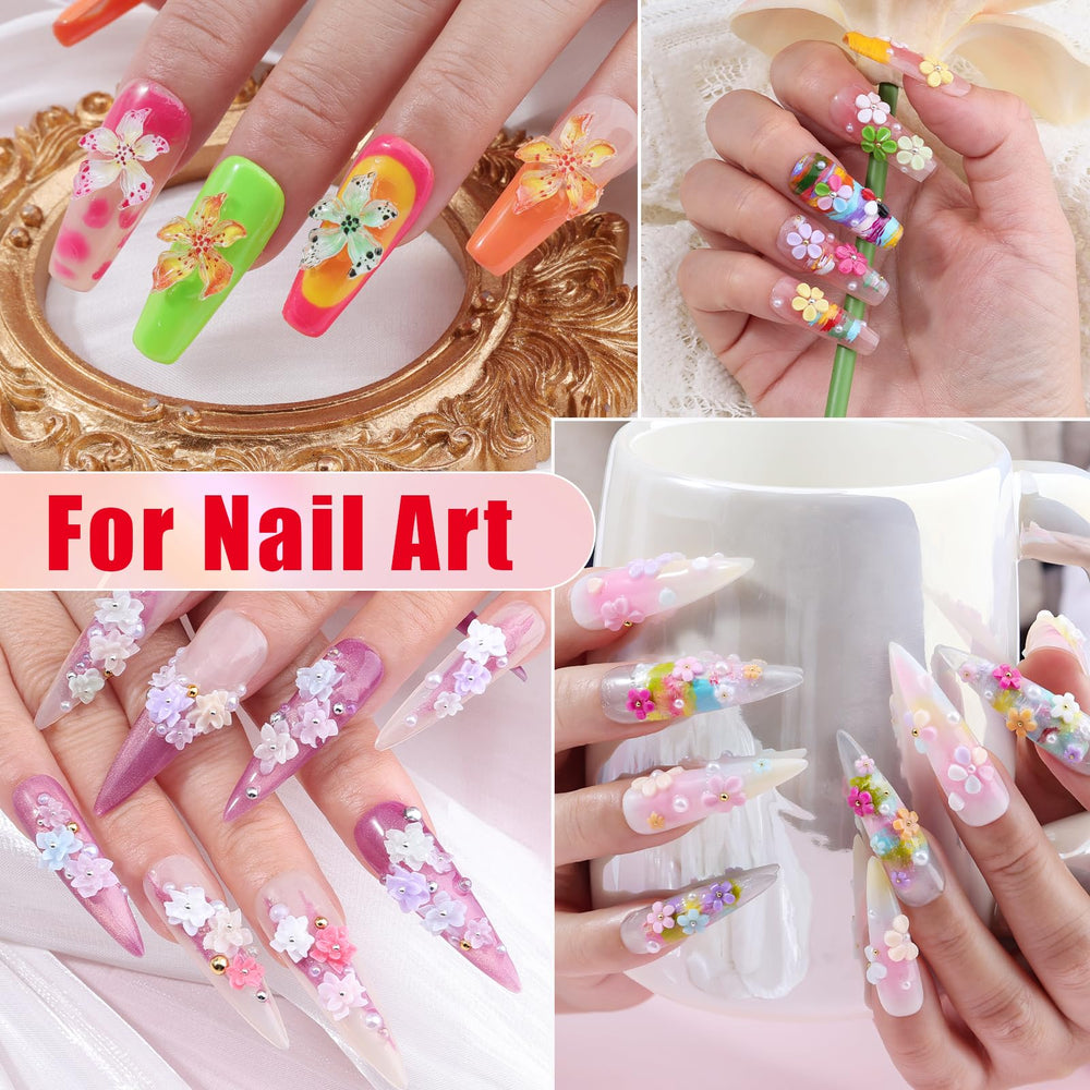 editTime resin flower texture and finish demonstrating smooth attachment
