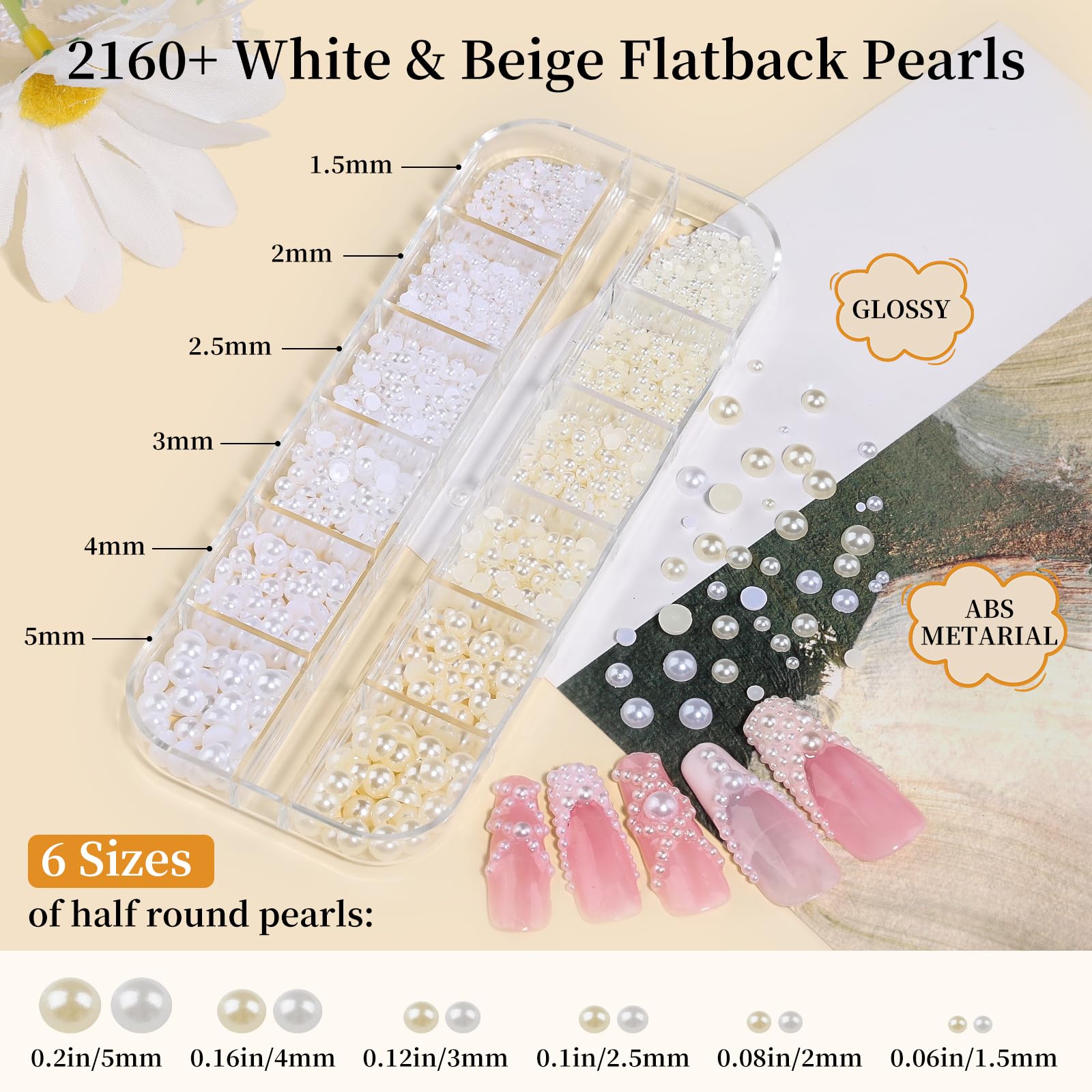 editTime curved tweezers and dual-end brush tools for accurate bead placement