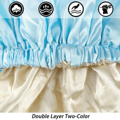 Edoneery elastic band detail demonstrating gentle secure fit without tightness