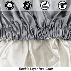 Edoneery size comparison against a hand showing roomy 13-inch diameter fit