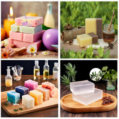EDSRDRUS transparent soap creating soft lather to demonstrate moisturizing, gentle cleanse