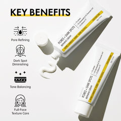 EELHOE label with ingredient highlights showing arbutin and niacinamide benefits