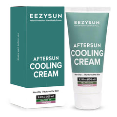EEZYSUN front packaging tube showing brand and travel-friendly size