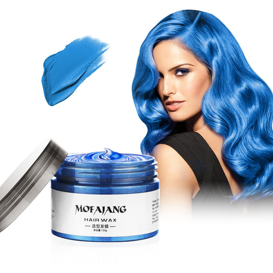 EFLY jar front view showing blue wax and compact packaging benefit