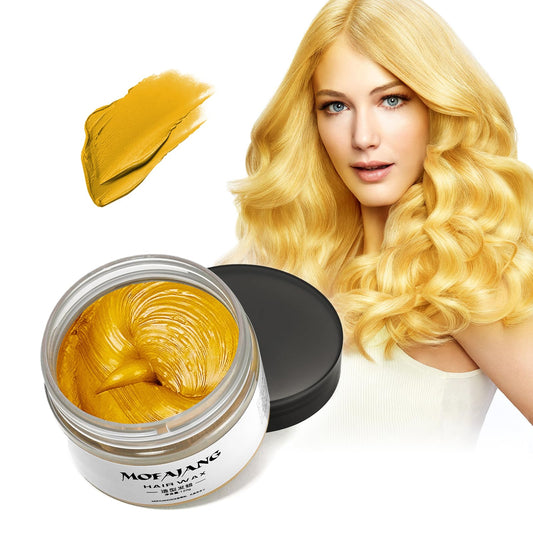 EFLY gold wax front packaging showing jar and label, clear product identity and benefit