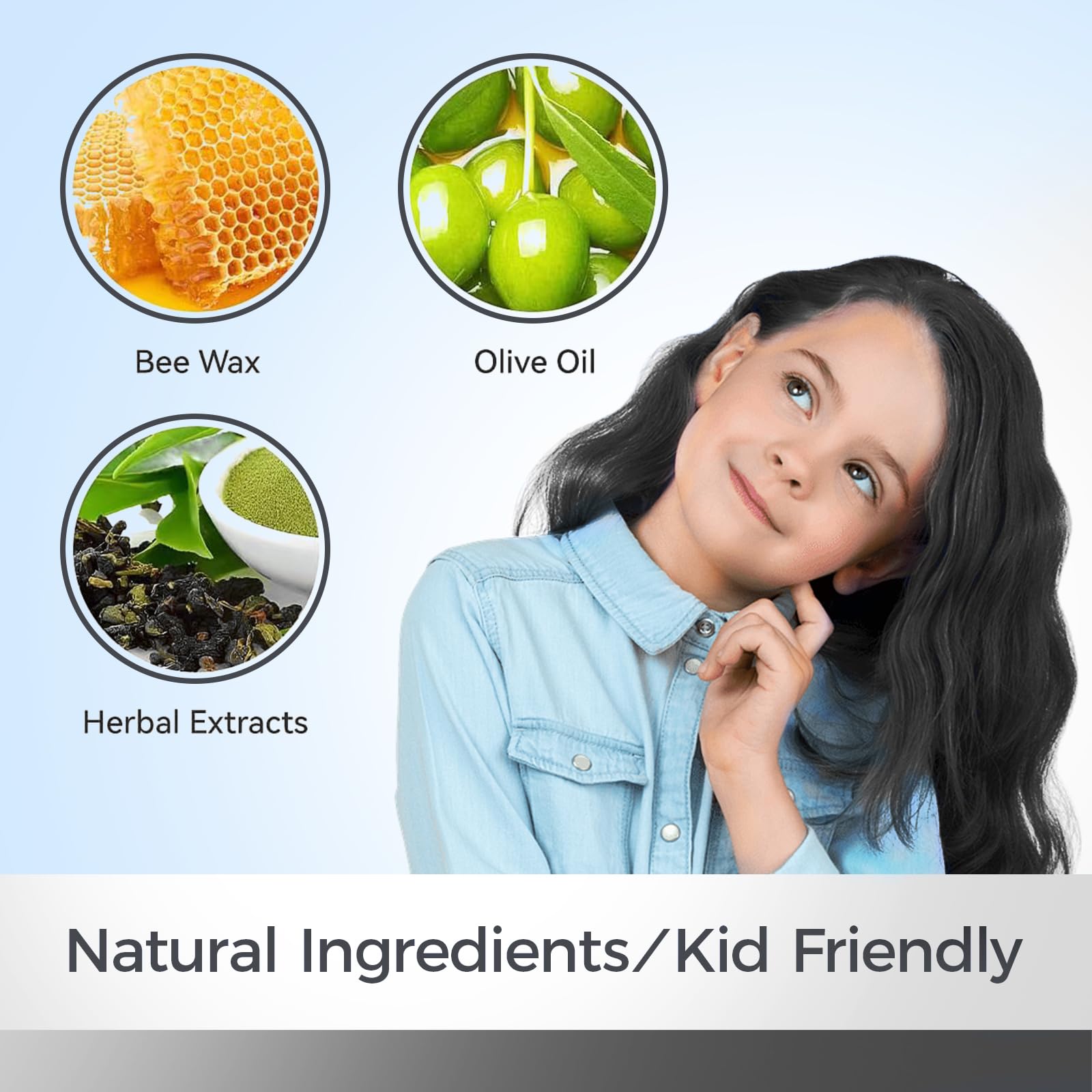 EFLY label detail highlighting natural ingredients and water-based benefits