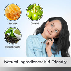 EFLY label detail highlighting natural ingredients and water-based benefits