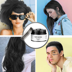 EFLY texture close-up revealing smooth, spreadable wax for precise styling