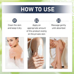 Egmsic application on hand demonstrating easy squeeze and quick absorption