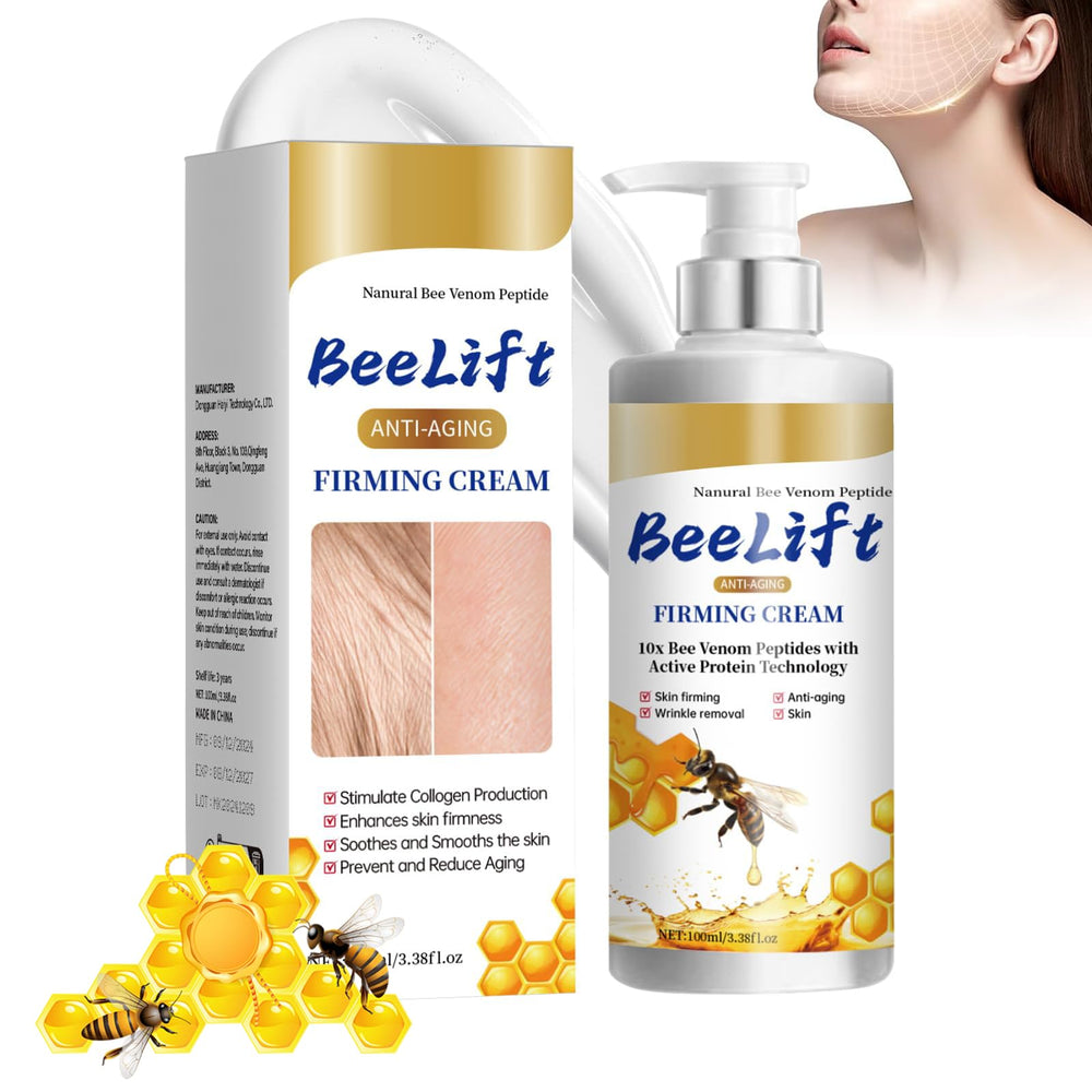 EHAUTO BeeLift front packaging showing jar and product name, conveys professional firming benefit