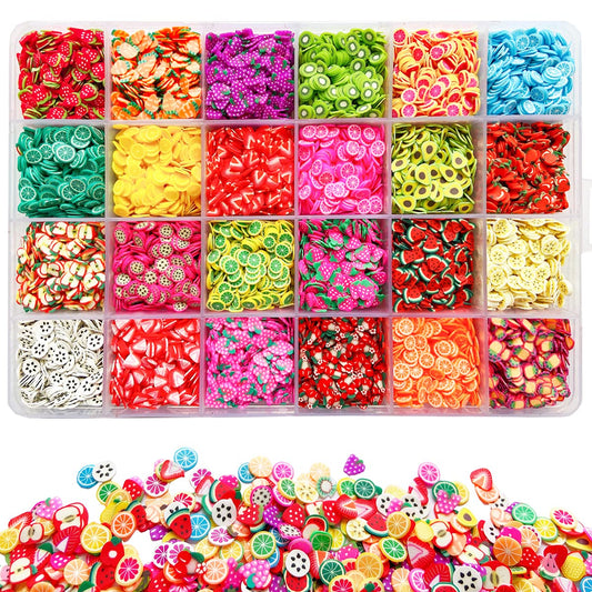 EHOPE clear 24-grid box showing 16800 fruit slices and organized storage benefit
