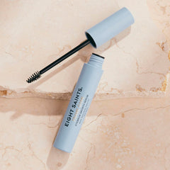 Eight Saints serum texture droplet showing lightweight, non-sticky finish