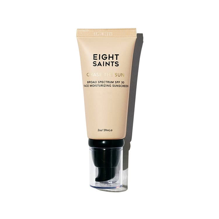 Eight Saints front packaging showing SPF 30 and moisturizer benefits