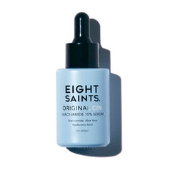 Eight Saints bottle front view showing clean packaging and clear benefit
