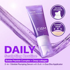 EIOM ceramic gua sha detail demonstrating targeted contouring benefit