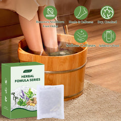 Foot scrubber used with EKIVAO soak to smooth and soften skin