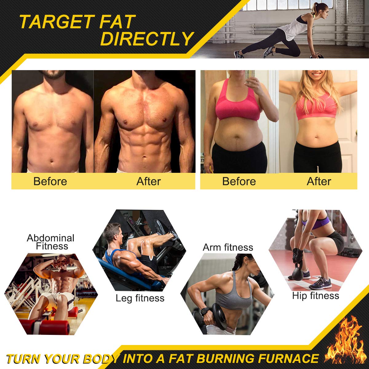Person using ELAIMEI before workout to increase circulation