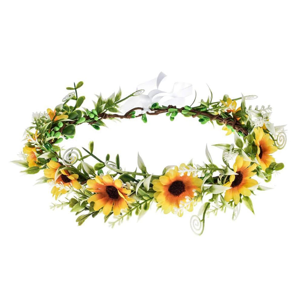 Elandy sunflower crown packaging and inclusions showing ready-to-gift presentation