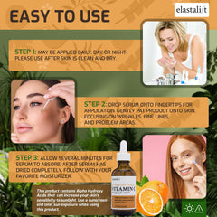 Elastalift 1.75 fl oz bottle beside coin for size and travel convenience