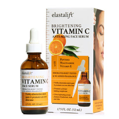 Elastalift bottle front view showing product and brightening benefit