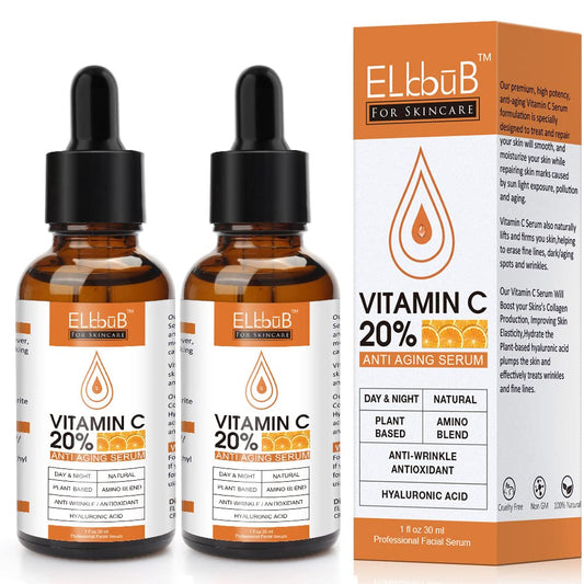 ELBBUB front packaging showing bottle and label, highlights premium formulation
