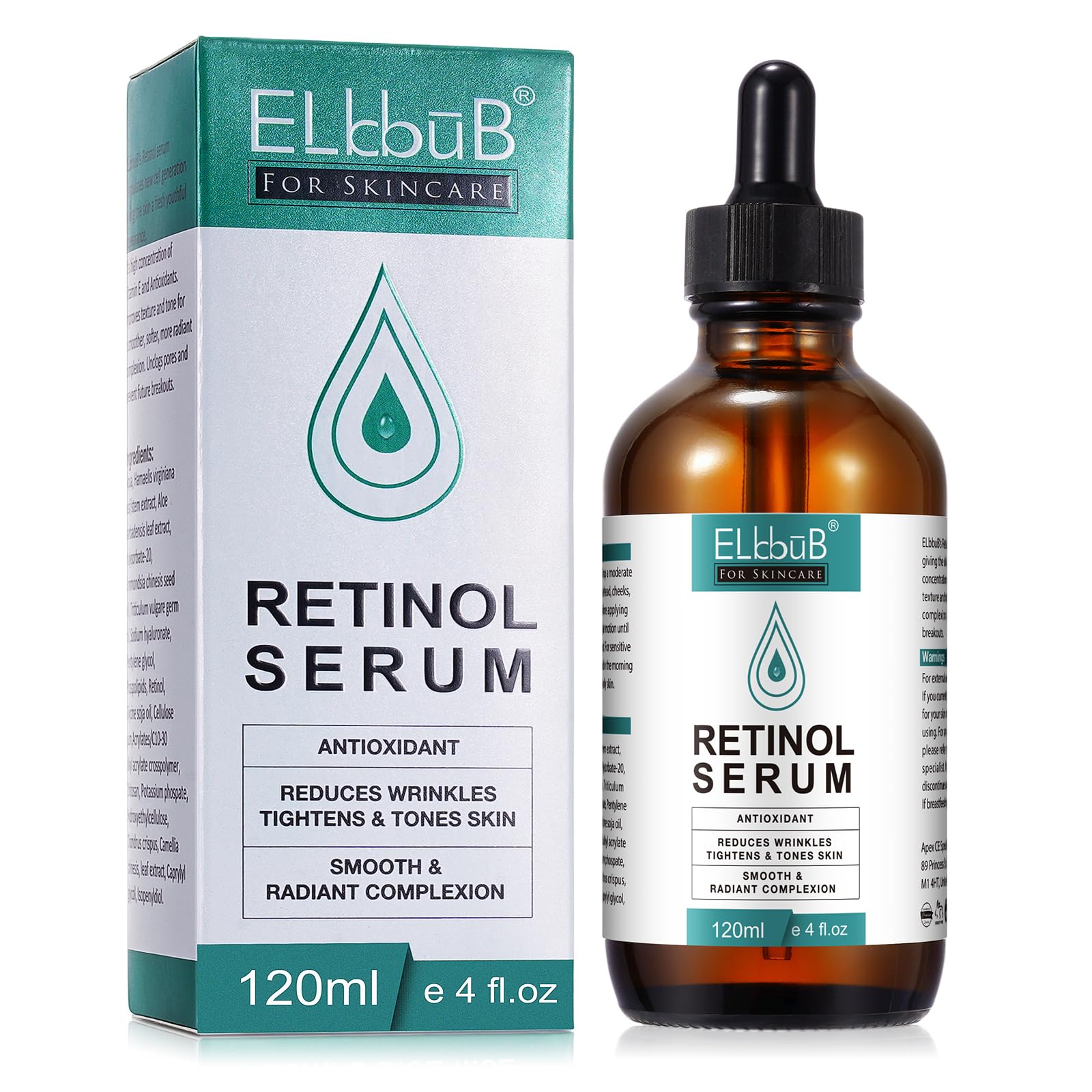 ELBBUB bottle front packaging showing sleek label and benefit