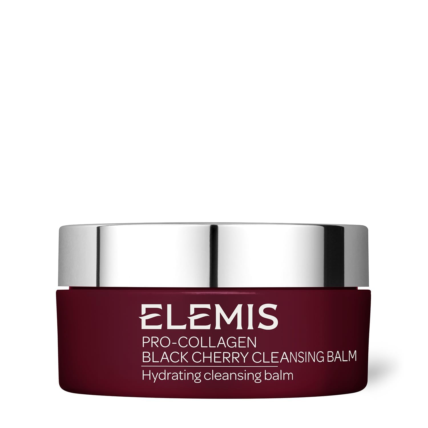 ELEMIS jar front view showing packaging and size benefit