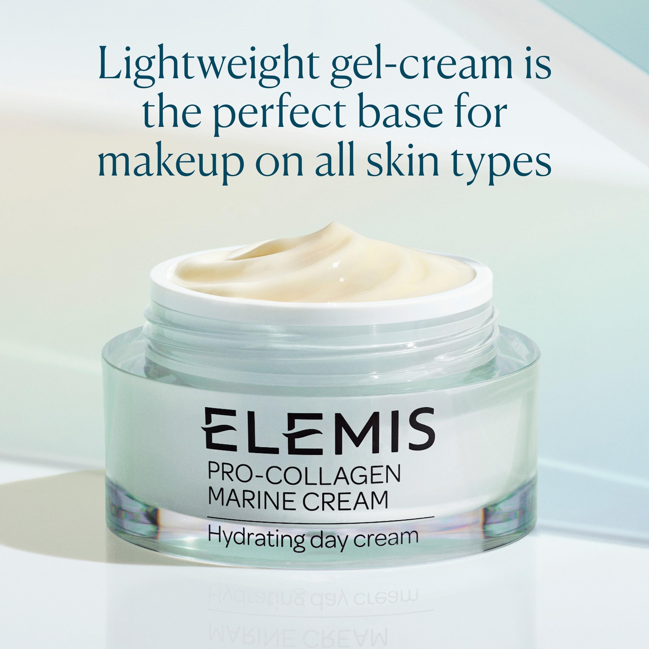 ELEMIS close-up of cream texture highlighting lightweight gel-cream feel